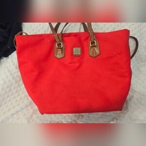 Dooney & Bourke Red Tote Bag